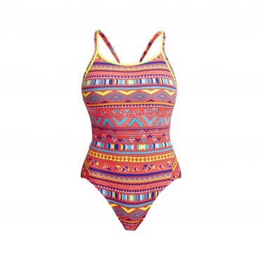 Funkita Tribe Vibe diamond back badpak dames