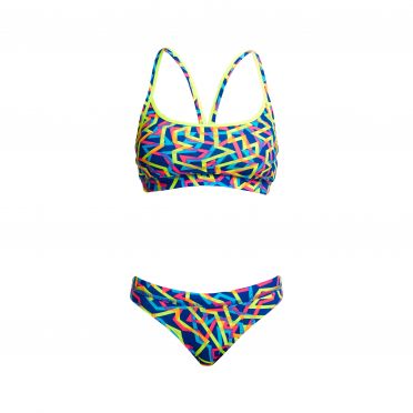 Funkita Noodle Bar Sports bikini set dames