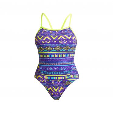 Funkita Inca Inked single strap badpak dames