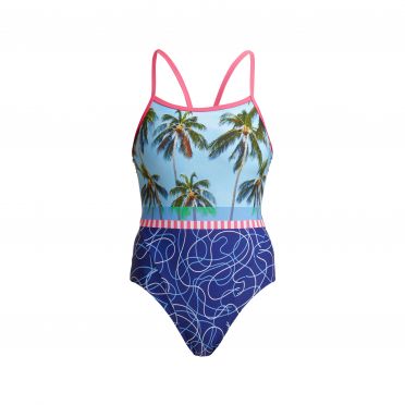 Funkita Lunchtime Dip single strap badpak dames