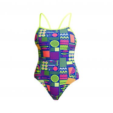Funkita Packed Lunch single strap badpak dames