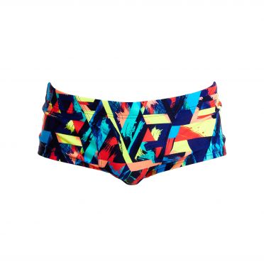 Funky Trunks Blocked Bars Classic Trunk zwembroek heren
