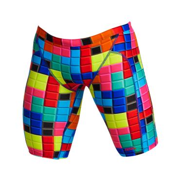 Funky Trunks Blocked training jammer zwembroek heren