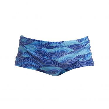 Funky Trunks Cold Current plain front trunk zwembroek heren