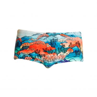 Funky Trunks Misty Mountain Plain Front Trunk zwembroek heren