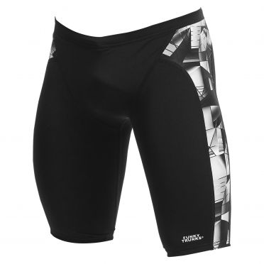 Funky Trunks Black Tint training jammer zwembroek heren