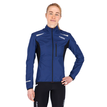 Fusion S1 Run Jacket donkerblauw dames 