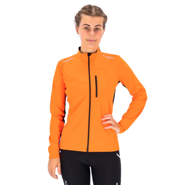 Fusion S2 Run Jacket oranje dames 