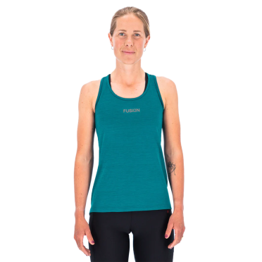 Fusion Training Top turquoise dames 