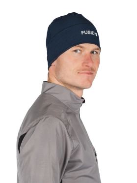 Fusion Beanie blauw 