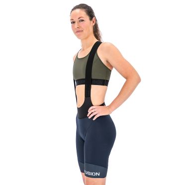 Fusion C3 Bib Shorts donkerblauw dames 