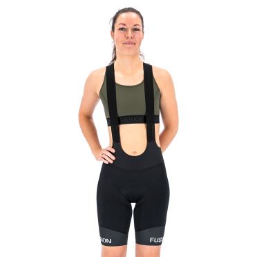 Fusion C3 Bib Shorts zwart dames 