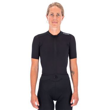 Fusion Cycling Jersey zwart dames 