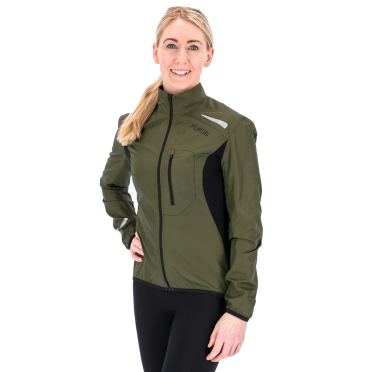 Fusion S1 Run Jacket groen dames 