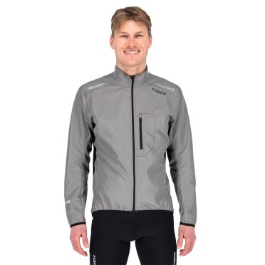 Fusion S1 Run Jacket grijs heren 