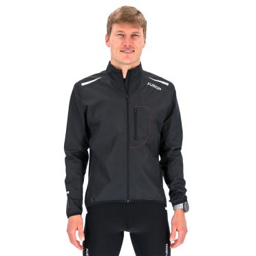 Fusion S1 Run Jacket zwart heren  