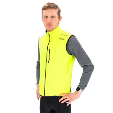 Fusion S1 Run Vest geel heren 