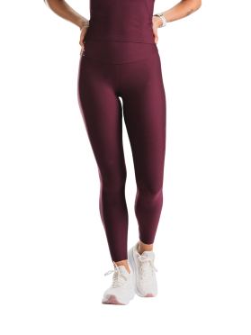 Fusion High Rise Tights bordeaux dames 