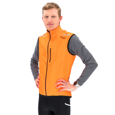 Fusion S1 Run Vest oranje heren 