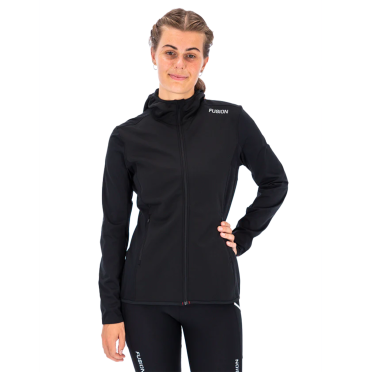 Fusion Shelter Jacket zwart dames 