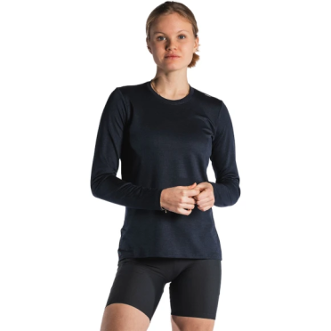 Fusion Technical Merino 150 LS Shirt blauw dames 