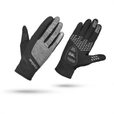 GripGrab Women's hurricane fietshandschoenen zwart/grijs dames 