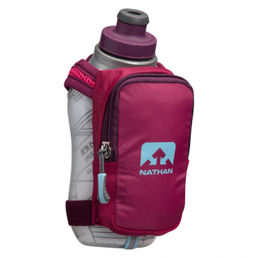 Nathan SpeedShot plus insulated drinkfles roze