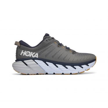 Hoka One One Gaviota 3 hardloopschoenen grijs heren