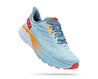 Hoka Arahi 6 hardloopschoenen lichtblauw heren 