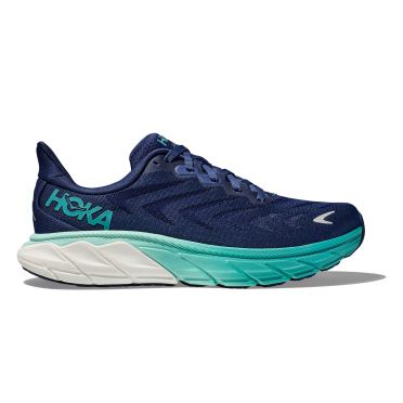 Hoka Arahi 6 hardloopschoenen blauw/groen dames