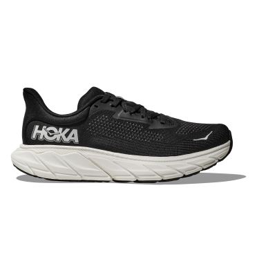 Hoka Arahi 7 hardloopschoenen zwart/wit heren 