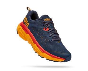 Hoka Challenger ATR 6 hardloopschoenen blauw/oranje heren