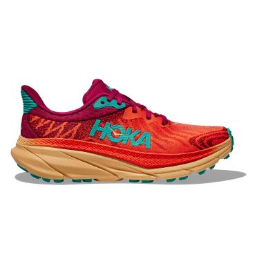 Hoka Challenger ATR 7 hardloopschoenen rood/oranje dames 