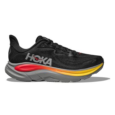 Hoka Clifton 10 hardloopschoenen Black/Galactic Grey heren 