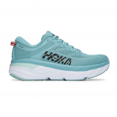 Hoka One One Bondi 7 hardloopschoenen blauw dames