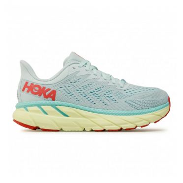 Hoka One One Bondi 7 hardloopschoenen lichtblauw dames