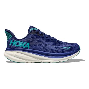 Hoka Clifton 9 hardloopschoenen blauw dames 