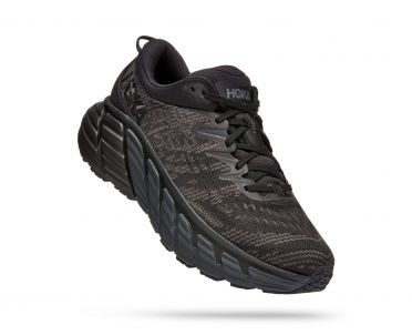 Hoka Gaviota 4 hardloopschoenen zwart heren 