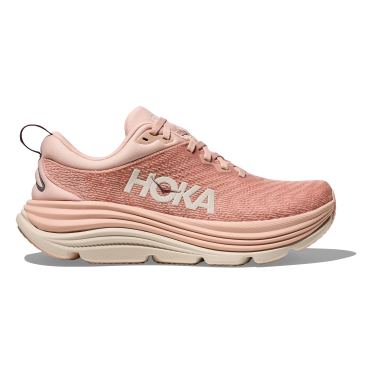 Hoka Gaviota 5 hardloopschoenen Rose Latte/Rose Cream dames 