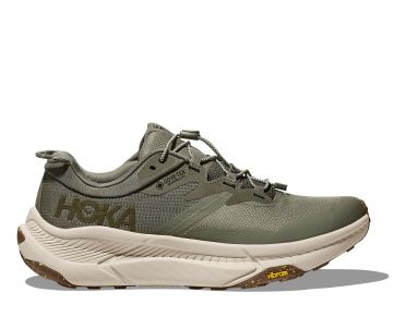 Hoka Transport GTX hardloopschoenen slate/oat milk heren 