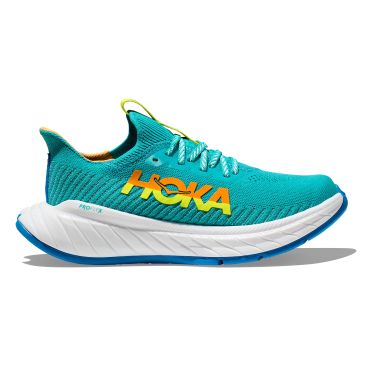 Hoka Carbon X 3 hardloopschoenen lichtblauw heren