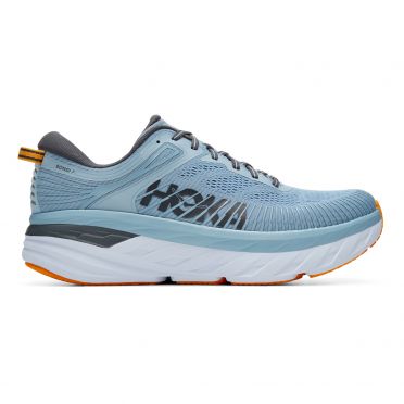Hoka One One Bondi 7 hardloopschoenen lichtblauw heren