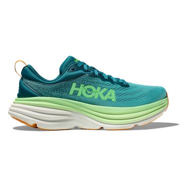 Hoka Bondi 8 hardloopschoenen groen heren 