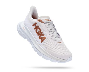 Hoka Mach 5 hardloopschoenen wit dames