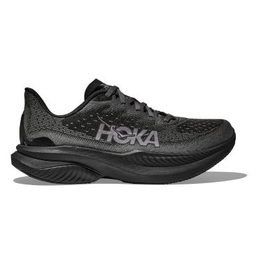 Hoka Mach 6 hardloopschoenen Black/Outer Orbit dames 