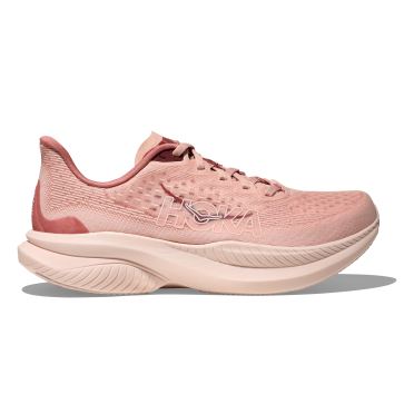 Hoka Mach 6 hardloopschoenen Rose Latte/Blush dames 