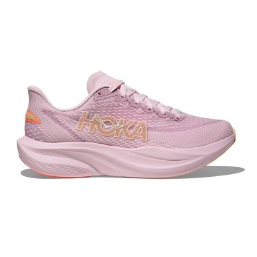 Hoka Mach 7 hardloopschoenen Lilac Cream/Tangerine Glow dames 