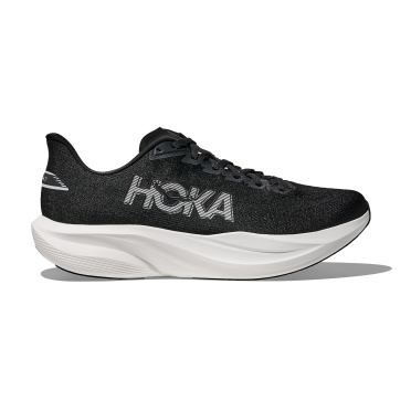 Hoka Mach 7 hardloopschoenen Black/White heren 
