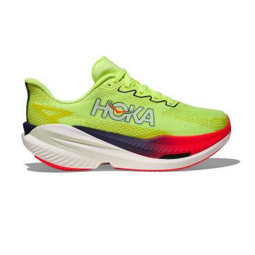 Hoka Mach X 3 hardloopschoenen Neon Yuzu/Squid Ink dames 
