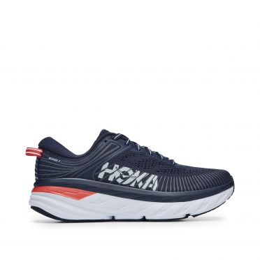 Hoka One One Bondi 7 hardloopschoenen donkerblauw dames